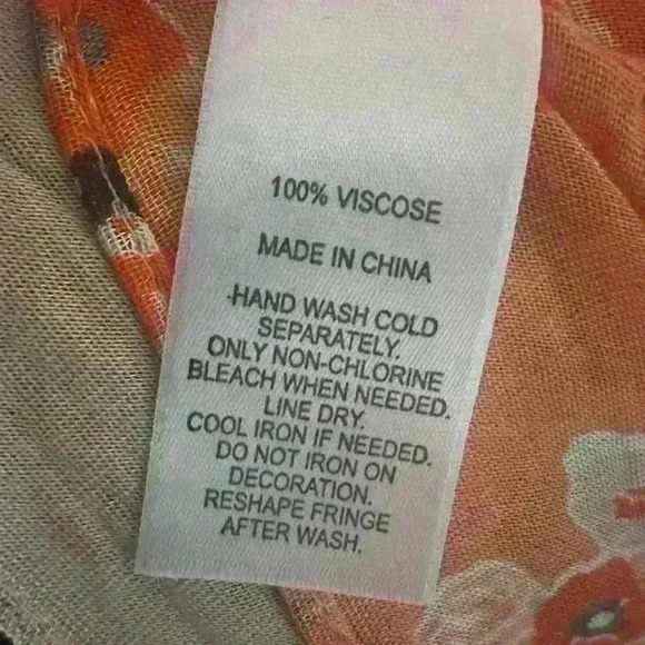 Moss Rose Floral Boho Kimono 100% Viscose 🌹 - Picture 2 of 5